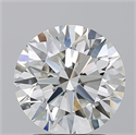 Diamante Natural 2.51 quilates, Redondo , Color J, claridad SI1 y certificado GIA