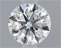 Natural Diamond 0.70 Carats, Round with Very Good Cut, G Color, VS1 Clarity and Certified by GIA