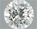 Diamante Natural 0.50 quilates, Redondo , Color I, claridad VVS2 y certificado IGI
