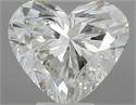 Natural Diamond 0.40 Carats, Heart with  Cut, I Color, VS2 Clarity and Certified by IGI