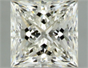 Natural Diamond 1.02 Carats, Princess with  Cut, I Color, VVS1 Clarity and Certified by GIA