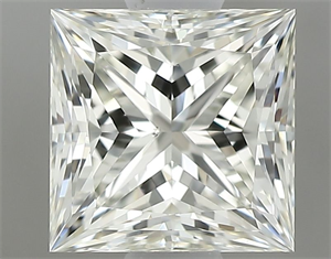 Picture of Natural Diamond 0.85 Carats, Princess with  Cut, K Color, VS2 Clarity and Certified by GIA