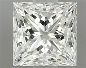 Picture of Natural Diamond 0.85 Carats, Princess with  Cut, K Color, VS2 Clarity and Certified by GIA