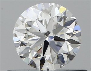 Foto Diamante Natural 0.50 quilates, Redondo , Color E, claridad VS1 y certificado GIA de