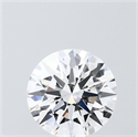 Lab Grown Diamond 1.50 Carats, Round with Ideal Cut, E Color, VVS2 Clarity and Certified by IGI