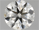 Diamante Natural 0.90 quilates, Redondo , Color L, claridad SI1 y certificado GIA