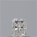 Diamante Natural 0.23 quilates, Radiante , Color E, claridad VVS2 y certificado GIA