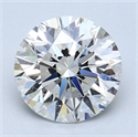 Diamante Natural 2.72 quilates, Redondo , Color G, claridad SI1 y certificado GIA