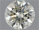 Diamante Natural 0.74 quilates, Redondo , Color L, claridad SI1 y certificado GIA