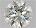 Diamante Natural 0.80 quilates, Redondo , Color K, claridad IF y certificado GIA
