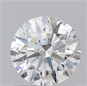 Diamante Natural 1.02 quilates, Redondo , Color I, claridad IF y certificado GIA