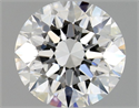 Natural Diamond 0.71 Carats, Round with Excellent Cut, E Color, VVS2 Clarity and Certified by GIA