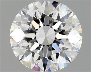 Picture of Natural Diamond 0.71 Carats, Round with Excellent Cut, E Color, VVS2 Clarity and Certified by GIA
