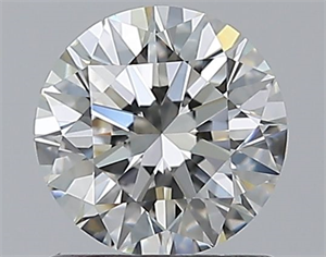 Picture of Natural Diamond 0.96 Carats, Round with Excellent Cut, H Color, VVS1 Clarity and Certified by GIA