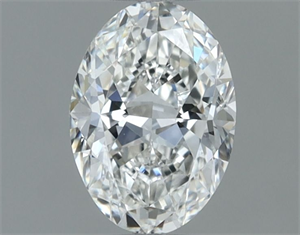 Picture of Natural Diamond 0.60 Carats, Oval with  Cut, H Color, VVS1 Clarity and Certified by GIA