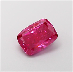 Picture of Lab Grown Diamond 2.23 Carats, CUSHION MODIFIED with  Cut, Fancy Vivid Pink Color, VS2 Clarity and Certified by IGI