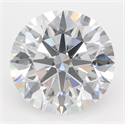 Del inventario de diamantes de laboratorio, 5.43 quilates, Redondo , Color D, claridad VVS1 y certificado GIA