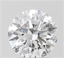 Lab Grown Diamond 1.04 Carats, Round with Ideal Cut, D Color, VVS2 Clarity and Certified by IGI