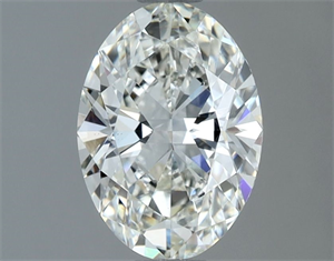 Picture of Natural Diamond 1.30 Carats, Oval with  Cut, H Color, VS1 Clarity and Certified by IGI