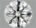 Del inventario de diamantes de laboratorio, 2.10 quilates, Redondo , Color F, claridad VVS2 y certificado IGI