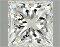 Diamante Natural 0.51 quilates, Princesa , Color H, claridad VS1 y certificado GIA