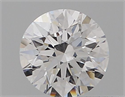 Natural Diamond 0.41 Carats, Round with Excellent Cut, D Color, VVS2 Clarity and Certified by GIA