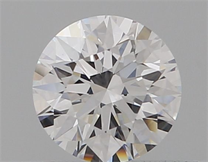 Picture of Natural Diamond 0.41 Carats, Round with Excellent Cut, D Color, VVS2 Clarity and Certified by GIA