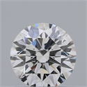 Diamante Natural 0.40 quilates, Redondo , Color G, claridad VVS2 y certificado GIA