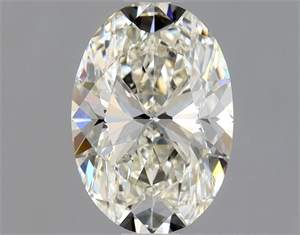 Picture of Natural Diamond 1.01 Carats, Oval with  Cut, J Color, VVS1 Clarity and Certified by GIA