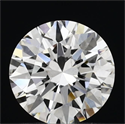 Lab Grown Diamond 1.03 Carats, Round with Excellent Cut, D Color, VS2 Clarity and Certified by IGI