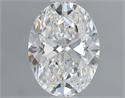 Diamante Natural 0.85 quilates, Ovalado , Color G, claridad VS2 y certificado GIA
