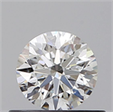 Diamante Natural 0.46 quilates, Redondo , Color F, claridad VS1 y certificado GIA