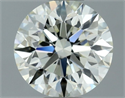 Natural Diamond 1.20 Carats, Round with Excellent Cut, J Color, IF Clarity and Certified by IGI