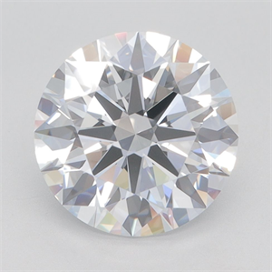 Picture of Lab Grown Diamond 3.64 Carats, Round with Ideal Cut, E Color, VVS2 Clarity and Certified by IGI