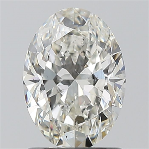 Foto Diamante Natural 1.20 quilates, Ovalado , Color H, claridad SI2 y certificado GIA de