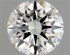 Picture of Natural Diamond 0.50 Carats, Round with Excellent Cut, H Color, VVS2 Clarity and Certified by GIA