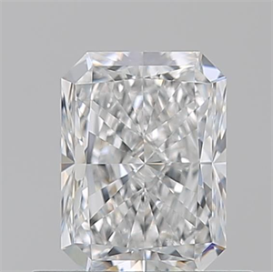 Picture of Natural Diamond 0.70 Carats, Radiant with  Cut, E Color, VS2 Clarity and Certified by GIA