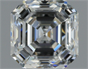 Natural Diamond 1.28 Carats, Asscher with  Cut, G Color, VVS1 Clarity and Certified by GIA