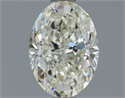 Diamante Natural 0.71 quilates, Ovalado , Color J, claridad IF y certificado IGI