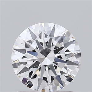 Picture of Lab Grown Diamond 1.11 Carats, Round with Ideal Cut, D Color, VVS2 Clarity and Certified by IGI