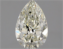 Natural Diamond 1.50 Carats, Pear with  Cut, L Color, SI1 Clarity and Certified by GIA