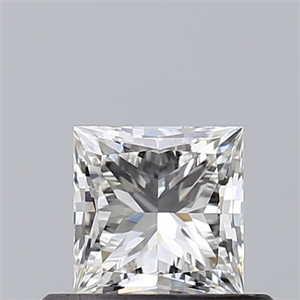 Picture of Natural Diamond 0.50 Carats, Princess with  Cut, H Color, VVS2 Clarity and Certified by GIA