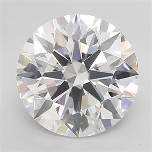 Picture of Lab Grown Diamond 11.01 Carats, Round with Ideal Cut, E Color, VVS2 Clarity and Certified by IGI