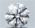 Natural Diamond 1.00 Carats, Round with Excellent Cut, G Color, SI2 Clarity and Certified by GIA