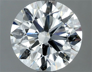 Foto Diamante Natural 1.50 quilates, Redondo , Color H, claridad SI1 y certificado GIA de