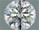 Diamante Natural 0.70 quilates, Redondo , Color J, claridad VS1 y certificado IGI