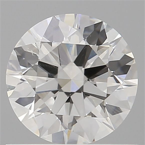 Picture of Natural Diamond 0.71 Carats, Round with Excellent Cut, G Color, SI2 Clarity and Certified by GIA