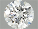 Lab Grown Diamond 3.01 Carats, Round with Ideal Cut, F Color, VVS2 Clarity and Certified by IGI