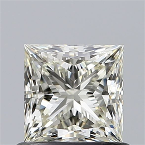 Picture of Natural Diamond 0.75 Carats, Princess with  Cut, L Color, VVS2 Clarity and Certified by GIA