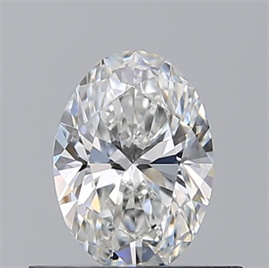 Picture of Natural Diamond 0.50 Carats, Oval with  Cut, F Color, VS1 Clarity and Certified by GIA